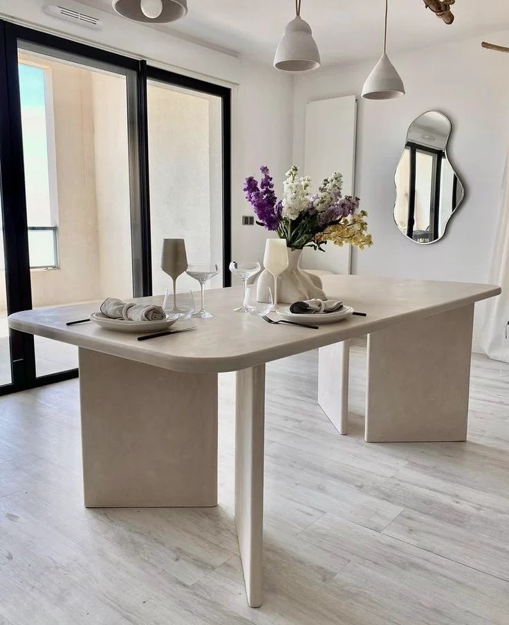 Verde Alpi monolith table